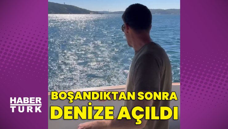 Cemal Hünal, boşandıktan sonra denize açıldı